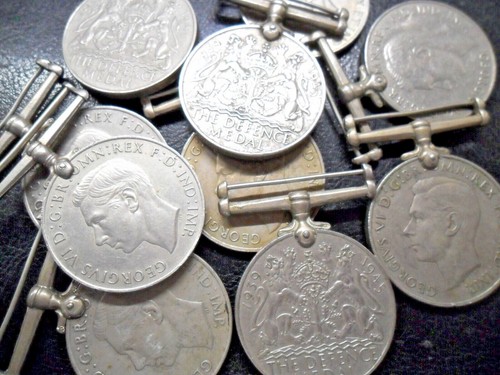 Ww2 medals named war defence - ww2,