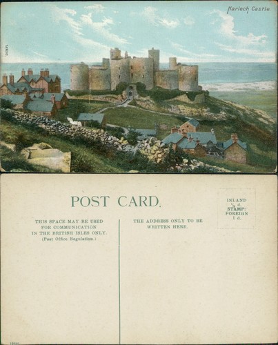 Harlech castle 12650 - harlech,