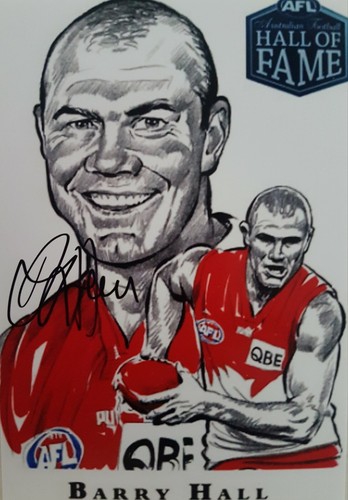 Barry hall signed - in, 10