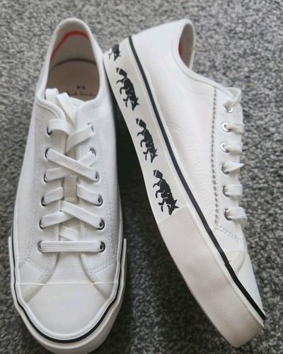 Paul smith white canvas with - smith,