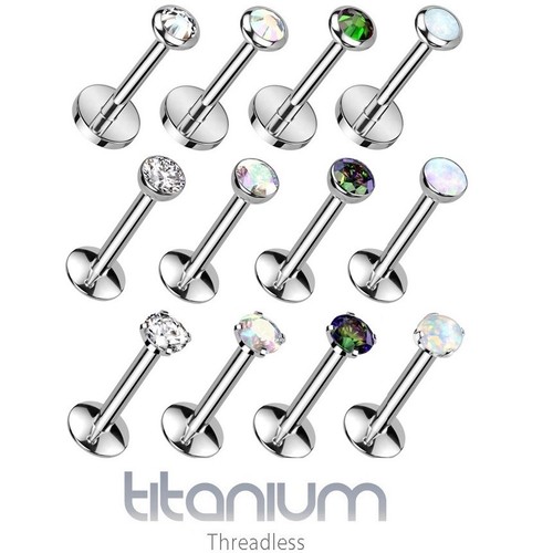 Titanium threadless push - titanium,