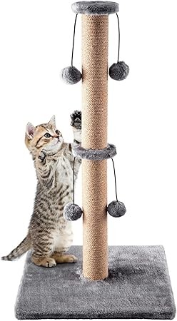 Tall cat scratching - tall, post