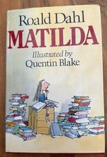 Roald Dahl Matilda, First Edition, 2nd Print  Quentin Blake Hardback 1988