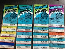 New Zealand Stock Car Racing  Very Rare Wellington Speedway Programmes 1968-69