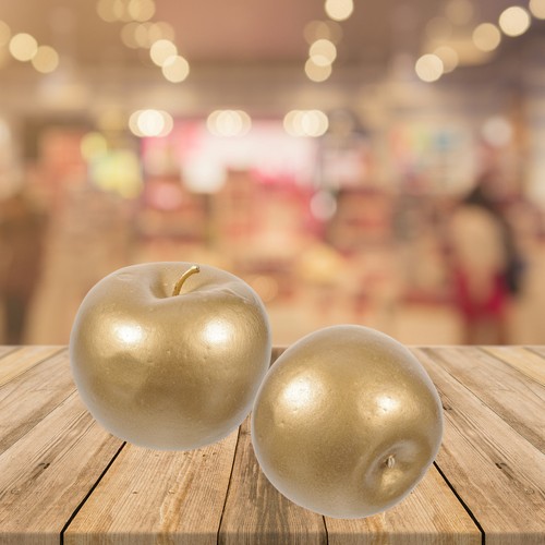 Pcs realistic fake fruit - 5,