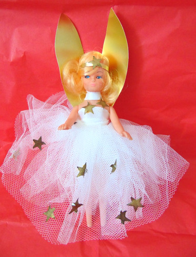Vintage christmas angel - christmas, angel/fairy