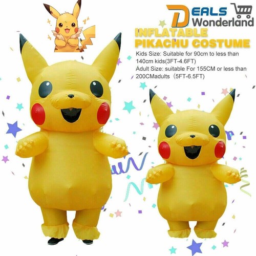 Adults kids inflatable pikachu - inflatable,