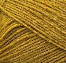 Rico Superba Premium 4ply Knitting Wool Yarn 50g - 20 Mustard