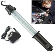 60 LED Rechargeable Cordless Light Lamp Torch + Mains Plug & 12V Car Adapter NEW