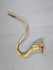 Brass Stethoscope Hearing Pipe Hearing Amplifier 42 Cm Ear Tube