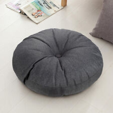 Japanese Style Round Linen Futon Cushion Floor Yoga Chair Seat Mat Tatami Pillow