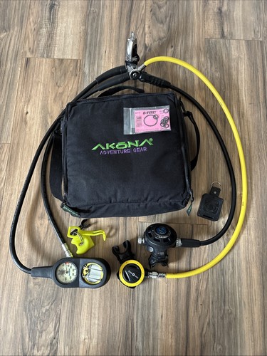 Aqua lung scuba regulator - regulator, set