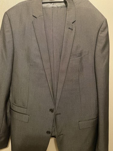 Next men grey pinstripe - next,
