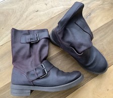 Schuh Butter Soft Raw Leather Ankle/Calf Boots Women’s size 39 UK 6