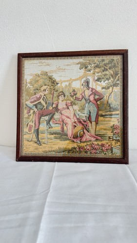 Vintage gobelin tapestry - vintage,