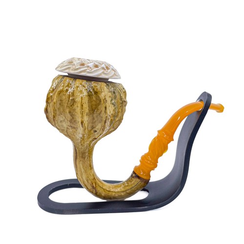 Handmade calabash pipe from - handmade,