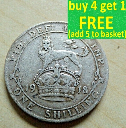 George shilling silver - shilling,