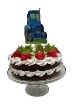 Blue Tractor Cake Topper -