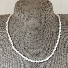 Unisex pearl necklace - necklace, very