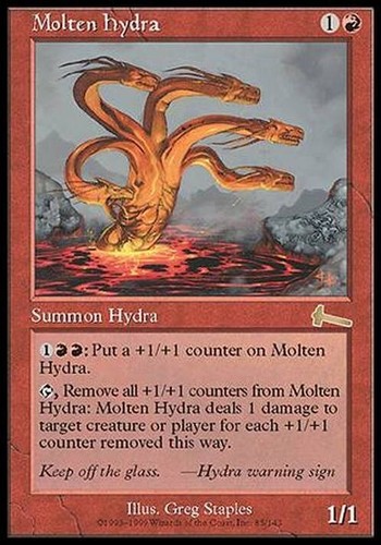 Molten hydra urza - urza's, [