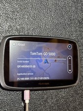 TOMTOM GO 5000 GPS sat Nav UK