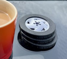 Alloy Wheel Style Coaster