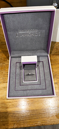 Beaverbrooks 9ct white - white, gold