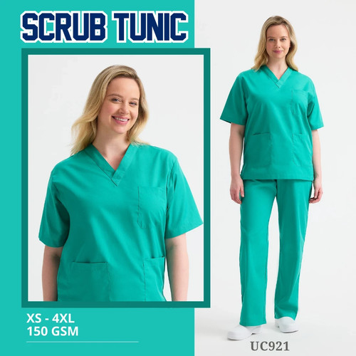 Ladies scrub tunic healthcare - scrub,