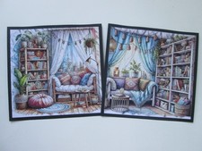 Set of 2 x VINTAGE  COZY NOOK