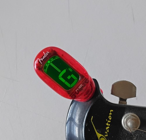 Fender 1620 clip tuner - ft,