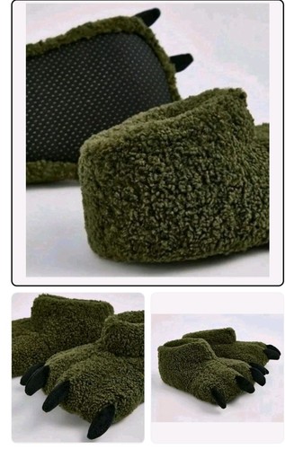 Novelty claw slippers size - claw,