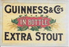 Guinness repro poster postcard