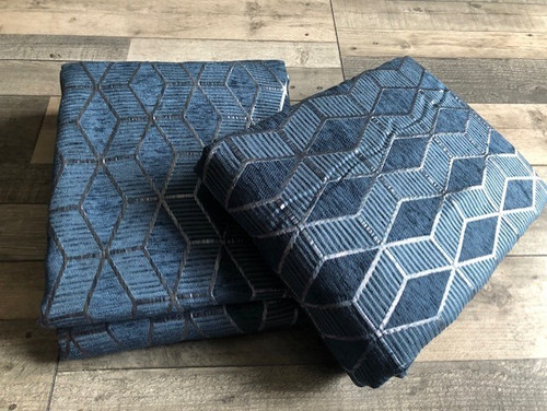 Next blue sparkle geometric - blue,