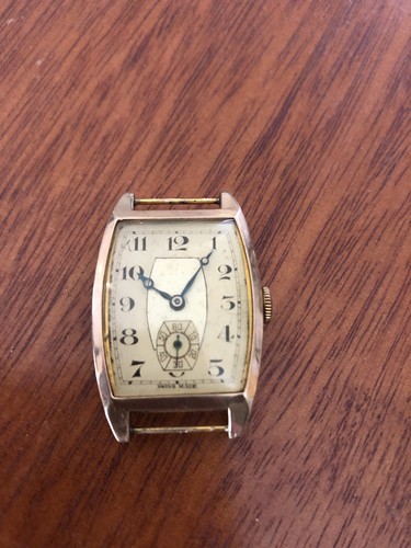 Art deco mens 9ct slolrace - deco,