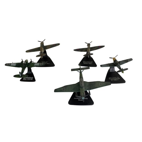 Diecast model aircraft set - model,