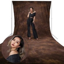Photography Background Studio Backdrop 3x6m Khaki Photo Abstract Muslin Cloth UK