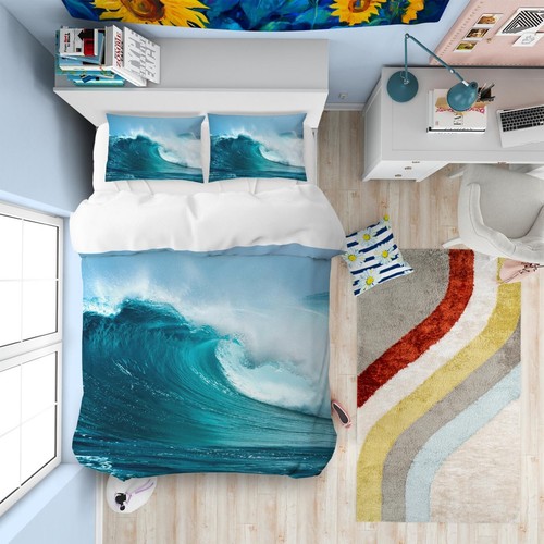 Ocean waves b2879 bed - b2879,