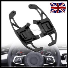 Black Paddle Shift Extensions Shifters VW Polo 6 6c MK6 GTI Scirocco TSI DSG
