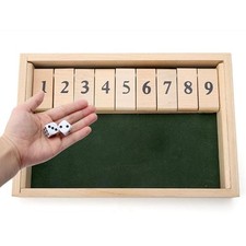 Shut The Box Game - 9 Numbers