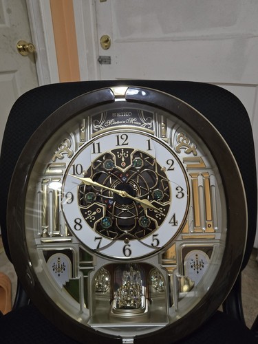 Seiko qxm394brh melodies - seiko, in