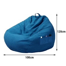 Large Bean Bag Sofa Cover Soft