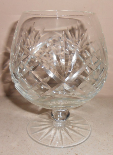 Large crystal brandy glass - large,