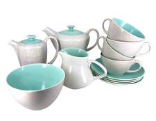 Poole Twintone Tea Set Ice