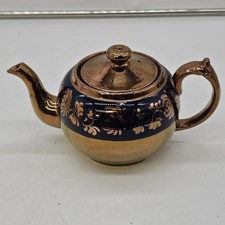 Copper Luster Cobalt Blue Band