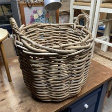 Large shabby chic  Wicker Log