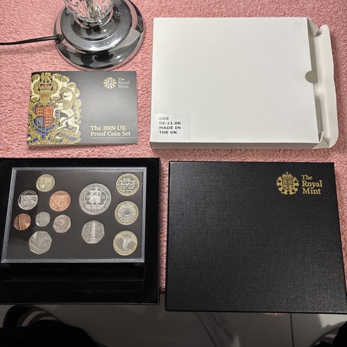 2009 proof coin set inc - uk,