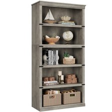 3/5-Shelf Bookcase with Open