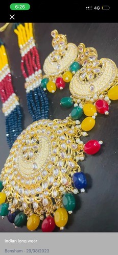 Multi color necklace - multi,