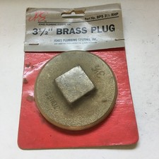 Jones Plumbing 3 1/2" Brass