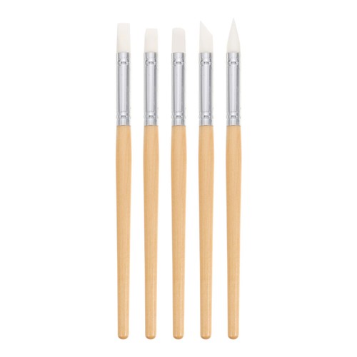 5pcs silicone clay tools - silicone,